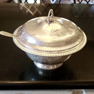 Antique Silver 3 piece serving set WM Rogers